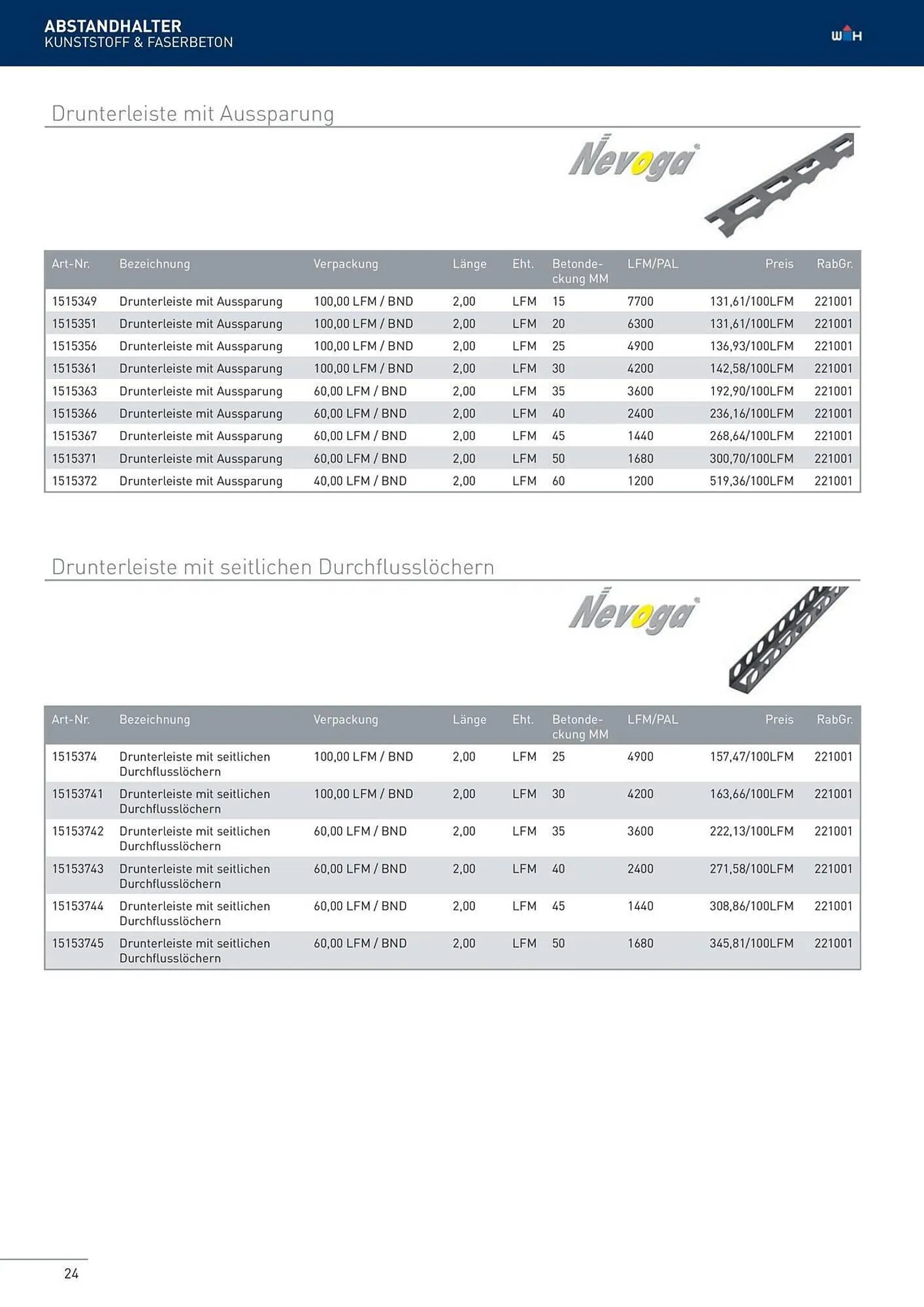 Würth Flugblatt von 22. Februar bis 31. Dezember 2024 - Flugblätt seite 24