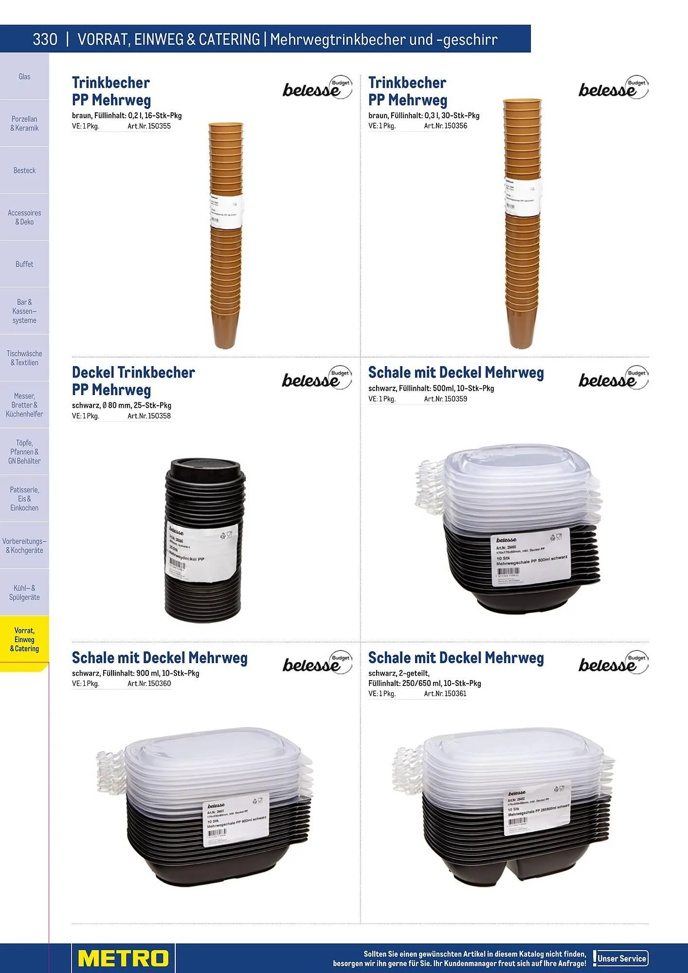 Metro Flugblatt von 25. März bis 31. Dezember 2026 - Flugblätt seite  330