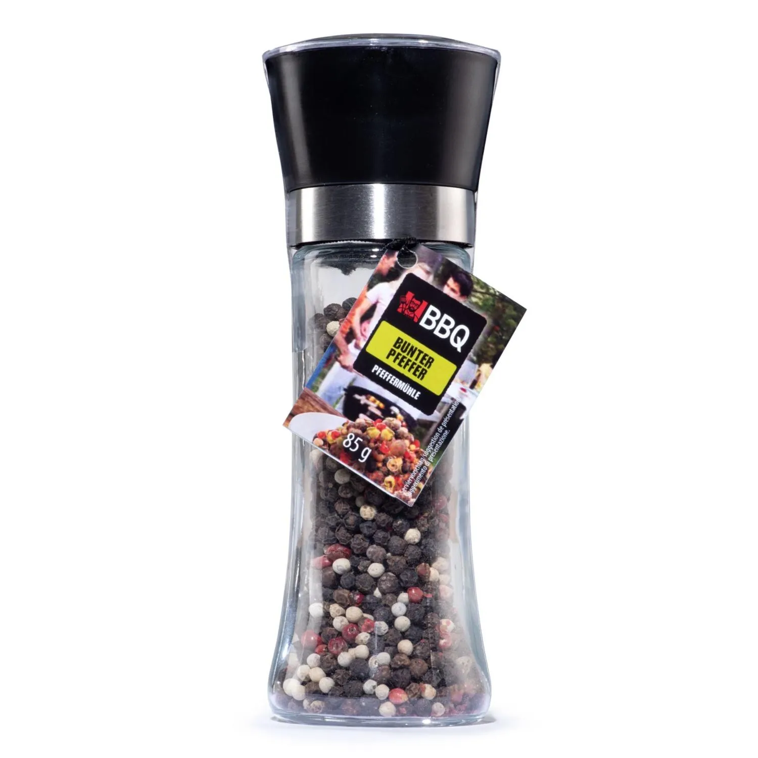 BBQ Pfeffermühle, Pfeffer bunt ganz