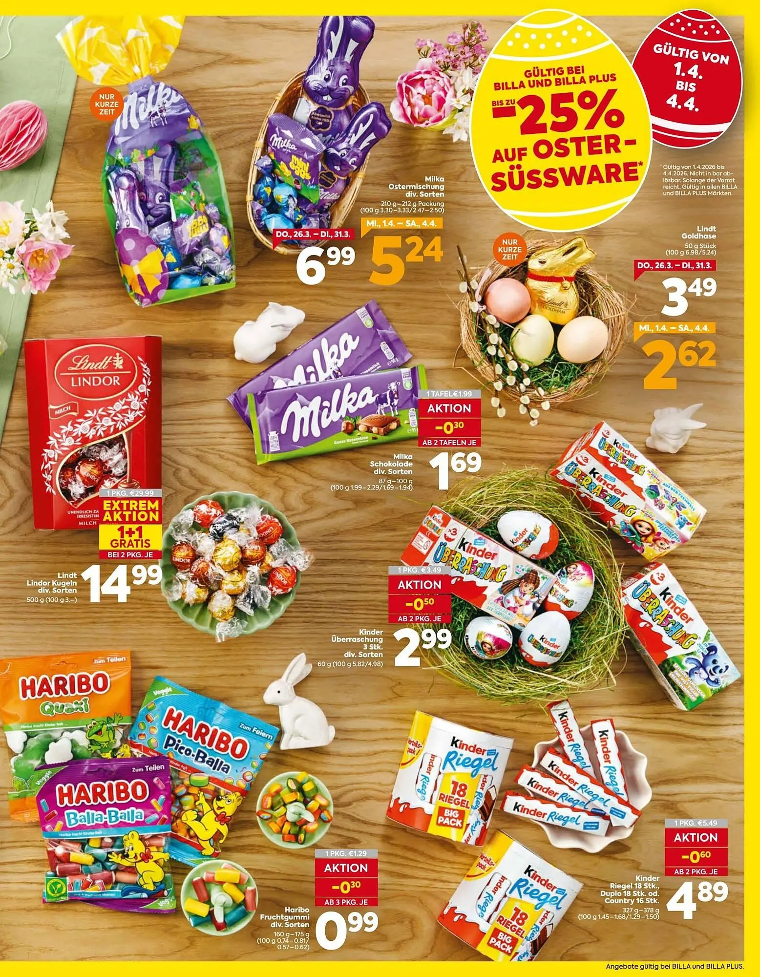 Billa Corso Flugblatt von 26. März bis 4. April 2026 - Flugblätt seite  15