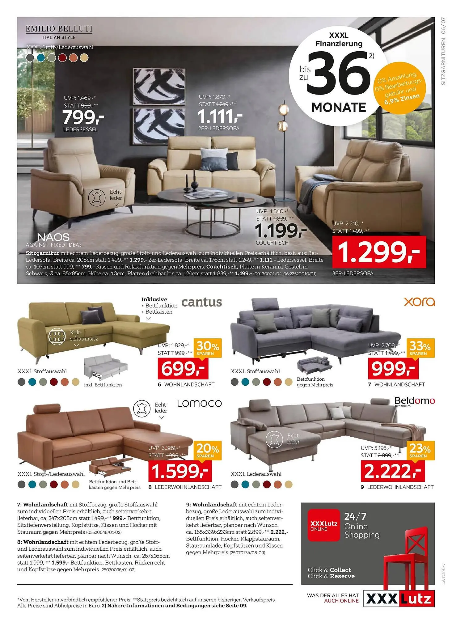 XXXLutz Prospekt von 18. Februar bis 24. Februar 2026 - Flugblätt seite  7