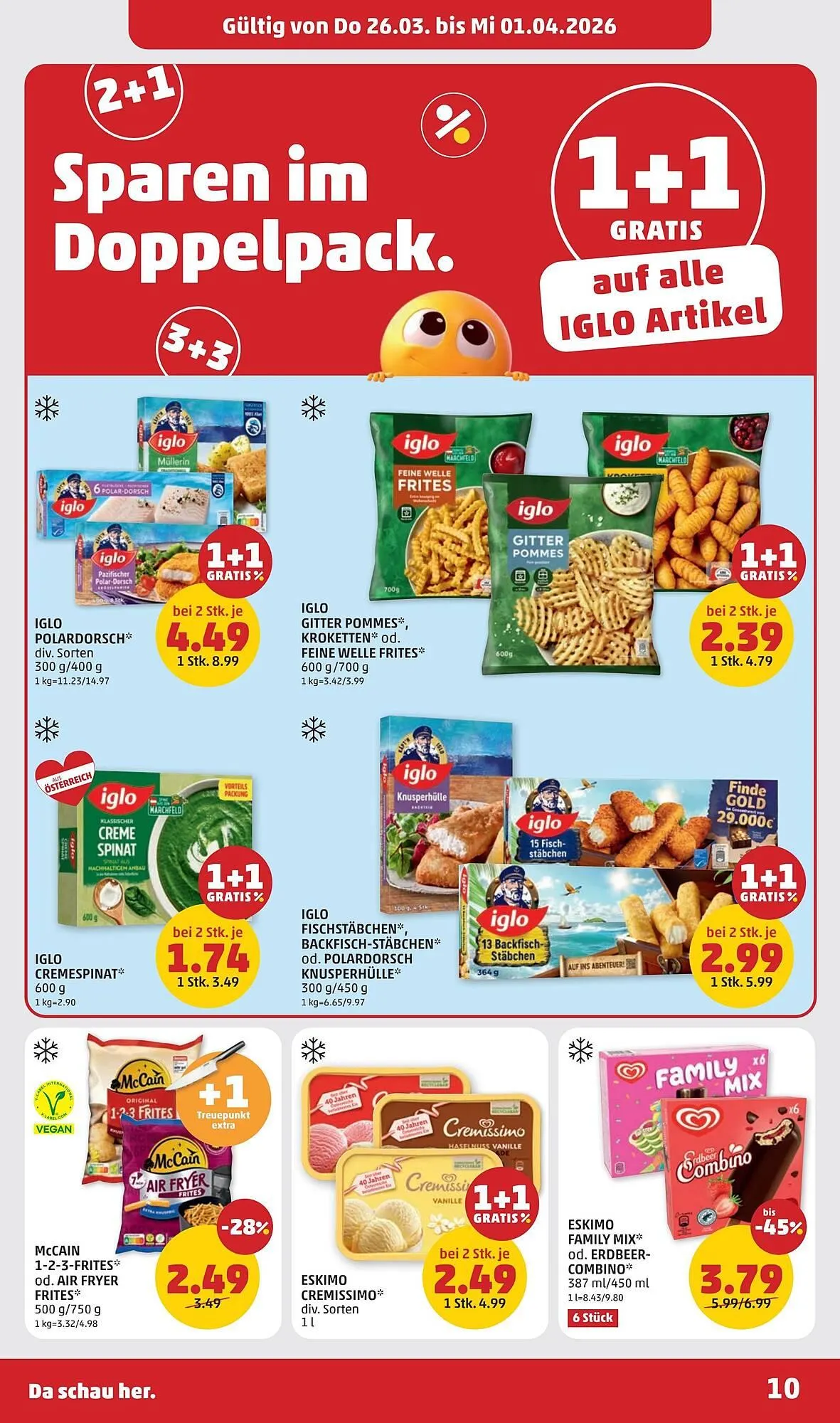 PENNY Flugblatt von 26. März bis 1. April 2026 - Flugblätt seite  10
