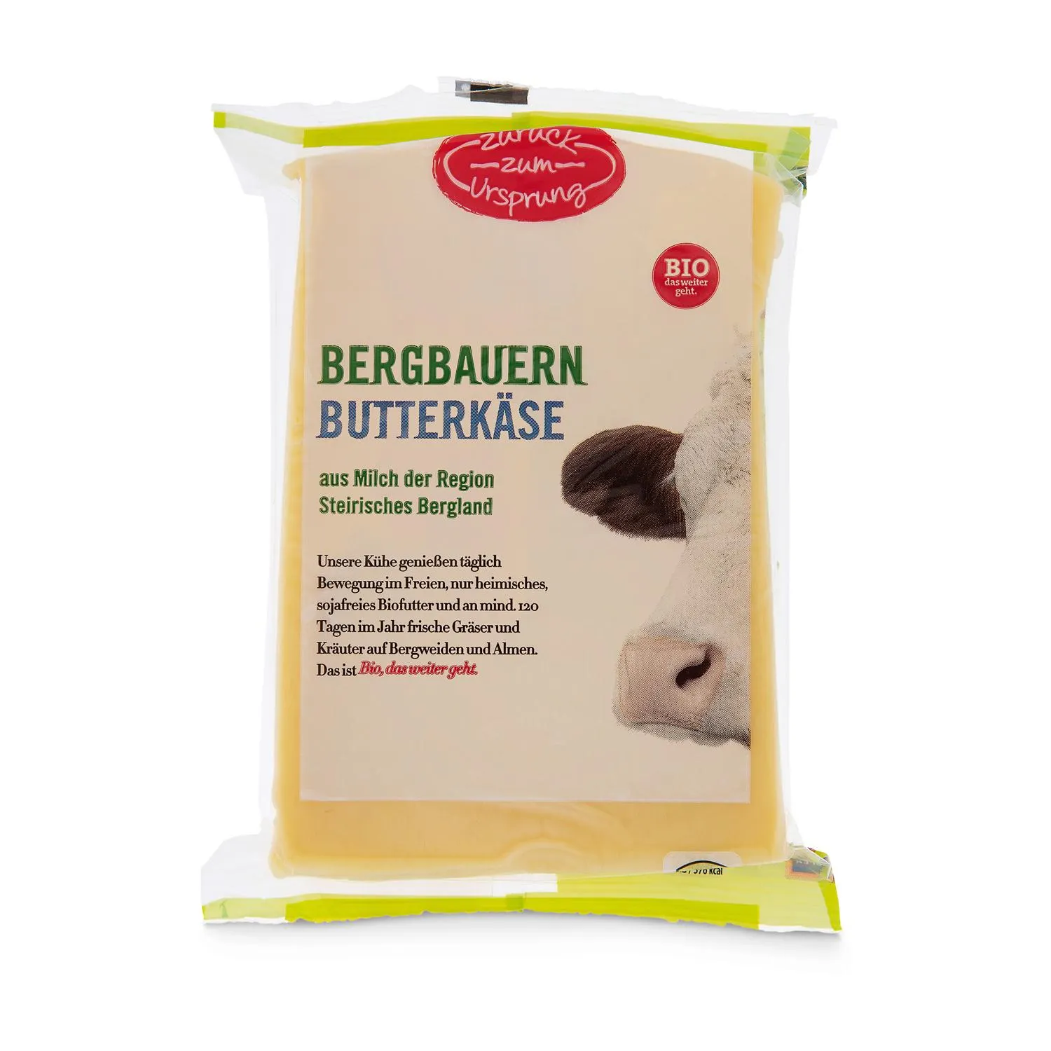ZURÜCK ZUM URSPRUNG BIO-Bergbauern Käseselektion, Butterkäse