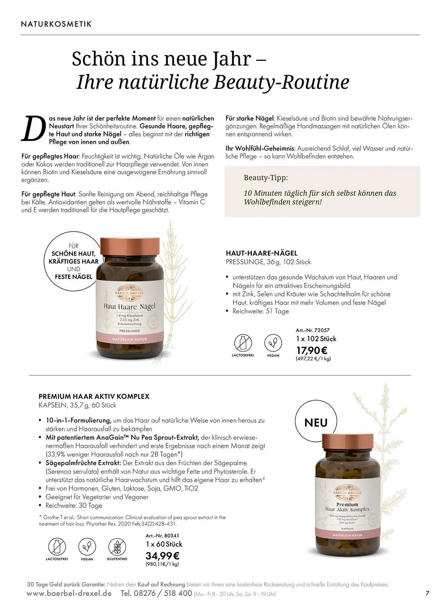 Bärbel Drexel Flugblatt von 24. Dezember bis 7. Jänner 2026 - Flugblätt seite  8