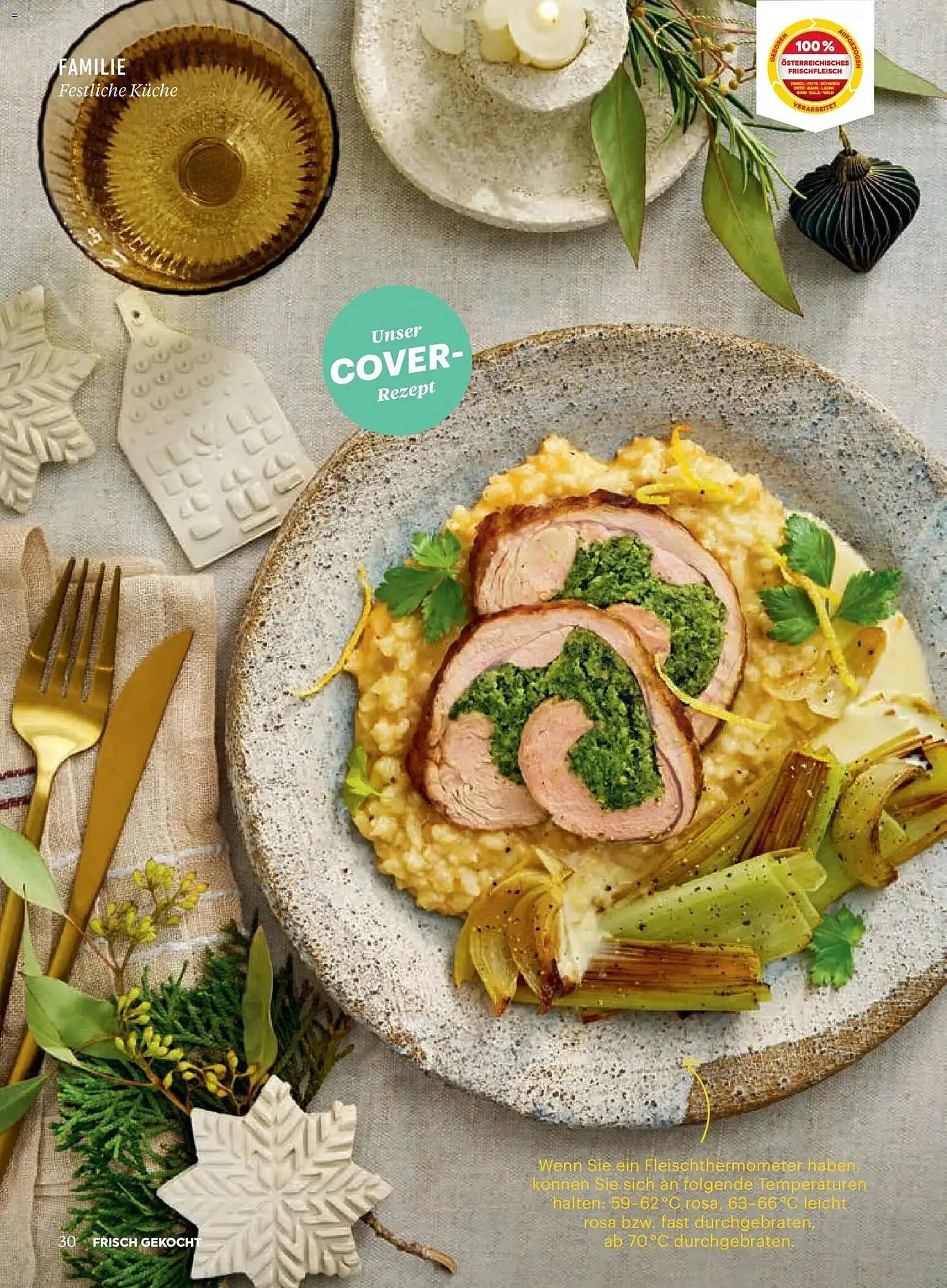 Billa Flugblatt von 1. Dezember bis 31. Dezember 2025 - Flugblätt seite 30