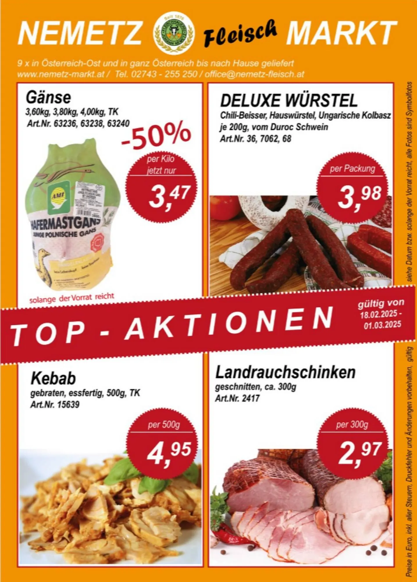 Nemetz Markt Flugblatt - 1