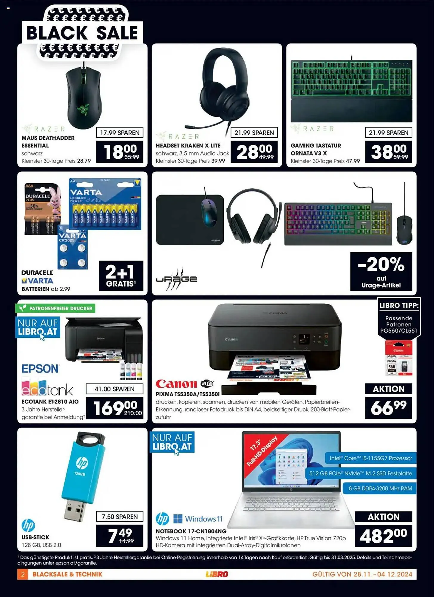 Libro Flugblatt von 28. November bis 4. Dezember 2024 - Flugblätt seite  2