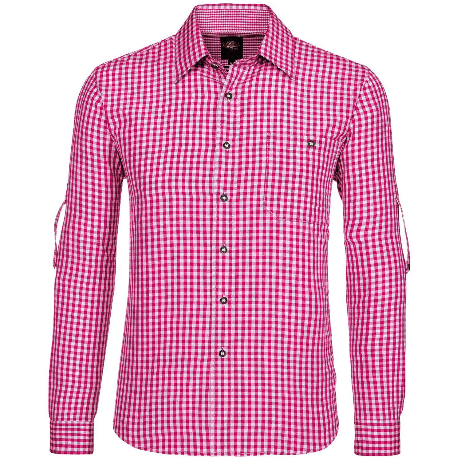 Herrenhemd “Campos”, Rot-Kariert