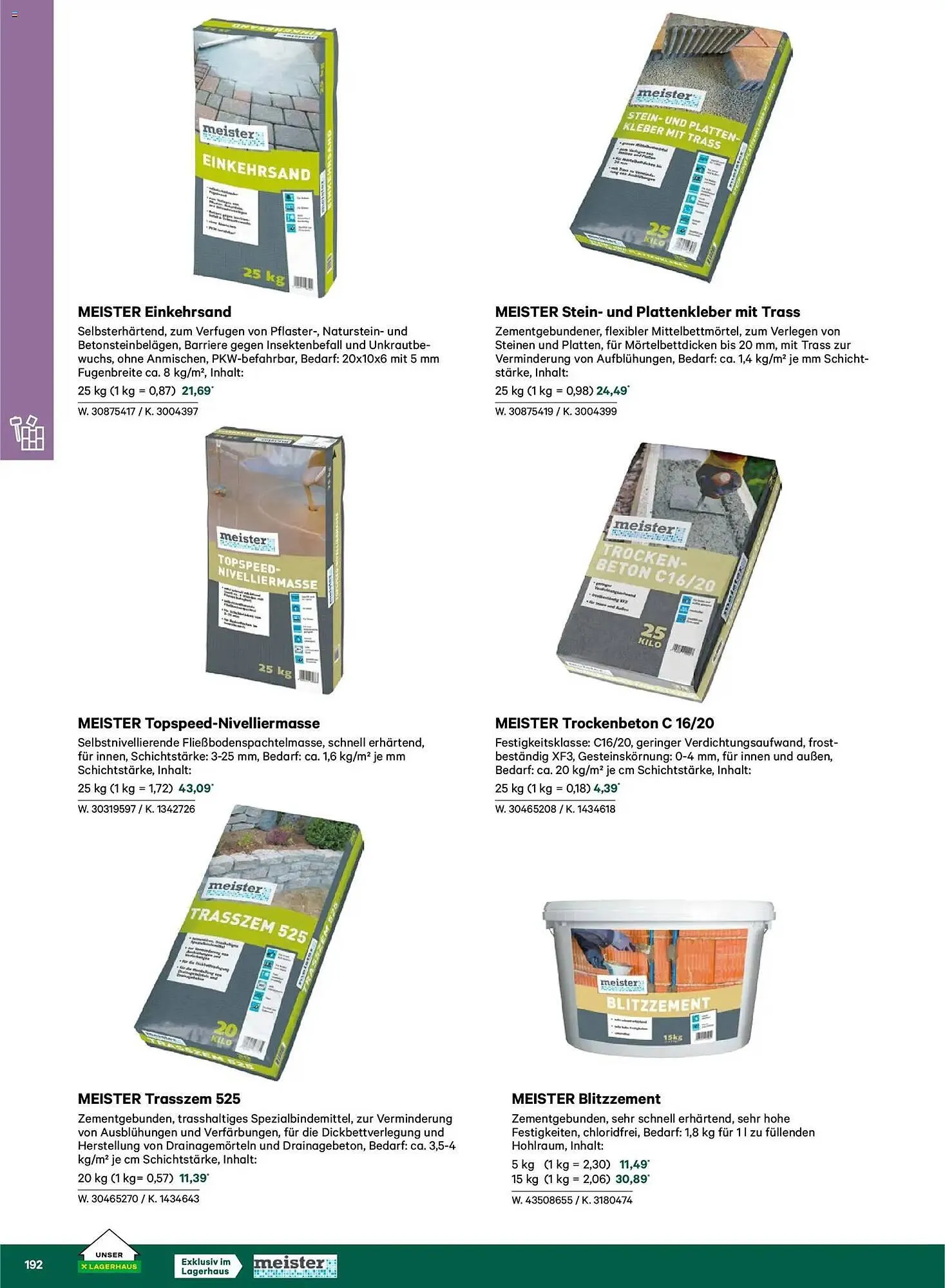 Lagerhaus Flugblatt von 22. Februar bis 31. Mai 2026 - Flugblätt seite  192