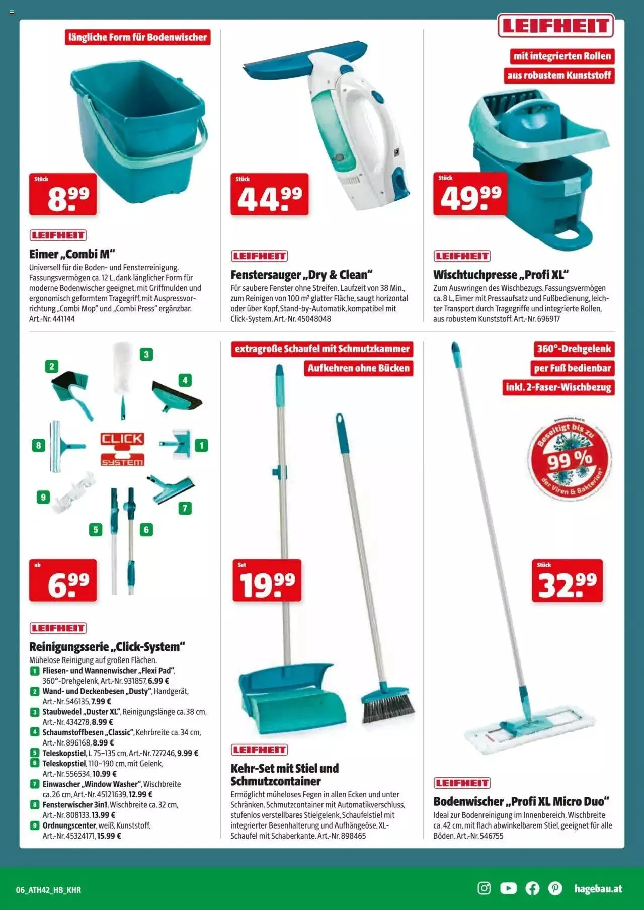 Hagebau Flugblatt von 6. Dezember bis 23. Dezember 2023 - Flugblätt seite 21