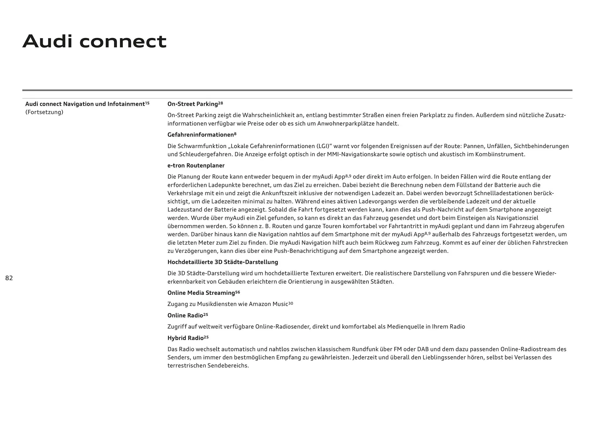 Audi Flugblatt von 20. November bis 22. Juli 2026 - Flugblätt seite  82