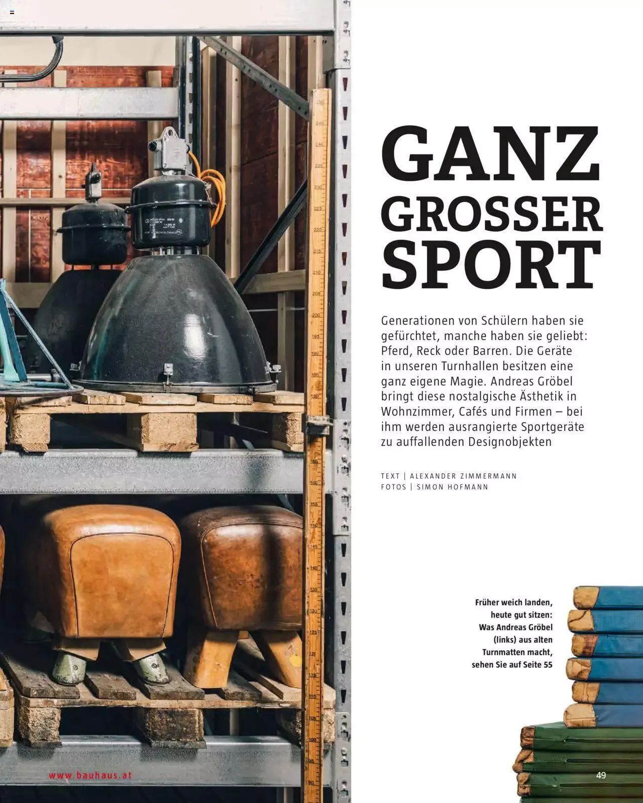 Bauhaus passt! Magazin von 24. Jänner bis 31. Dezember 2023 - Flugblätt seite  49