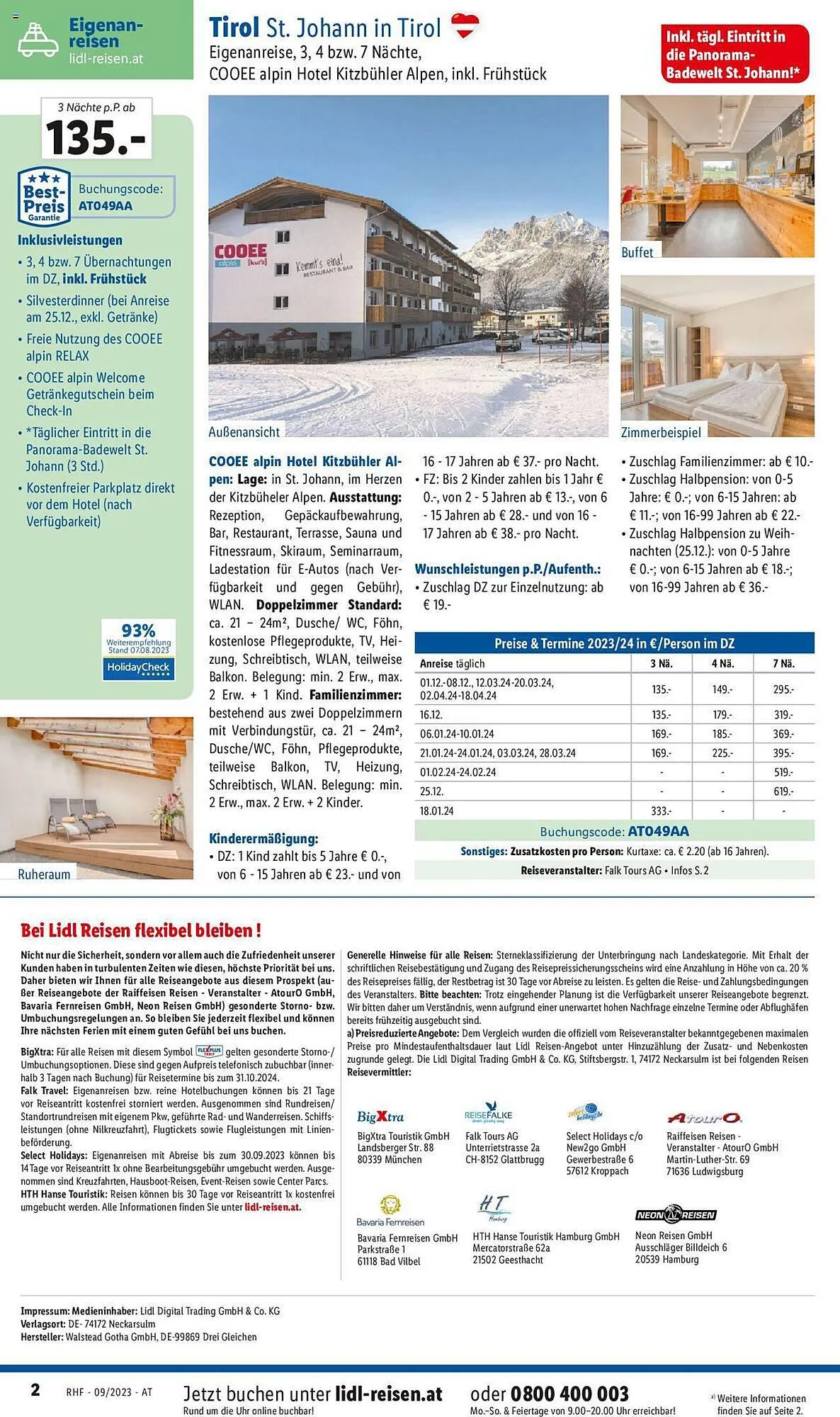 Lidl Flugblatt von 30. August bis 30. September 2023 - Flugblätt seite 2