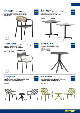 METRO Flugblatt Non-Food - Gast & Garten von 23. Jänner bis 30. Juni 2026 - Flugblätt seite 7