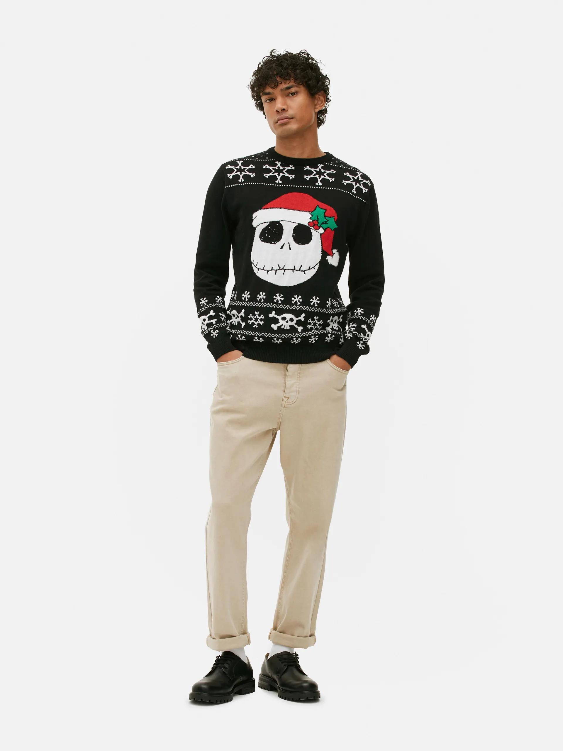 „The Nightmare Before Christmas“ Strickpullover