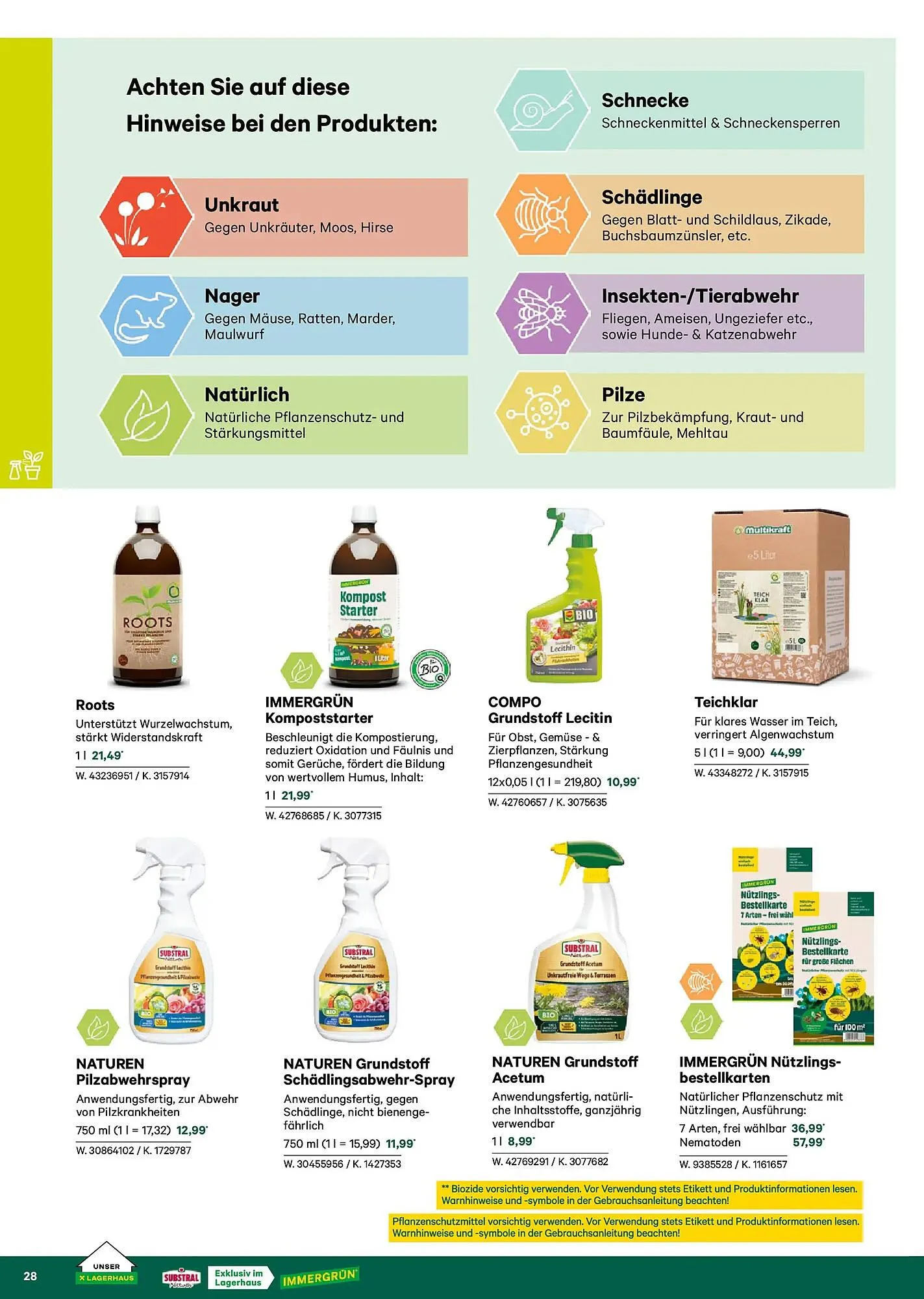Lagerhaus Flugblatt von 22. Februar bis 31. Mai 2026 - Flugblätt seite  28