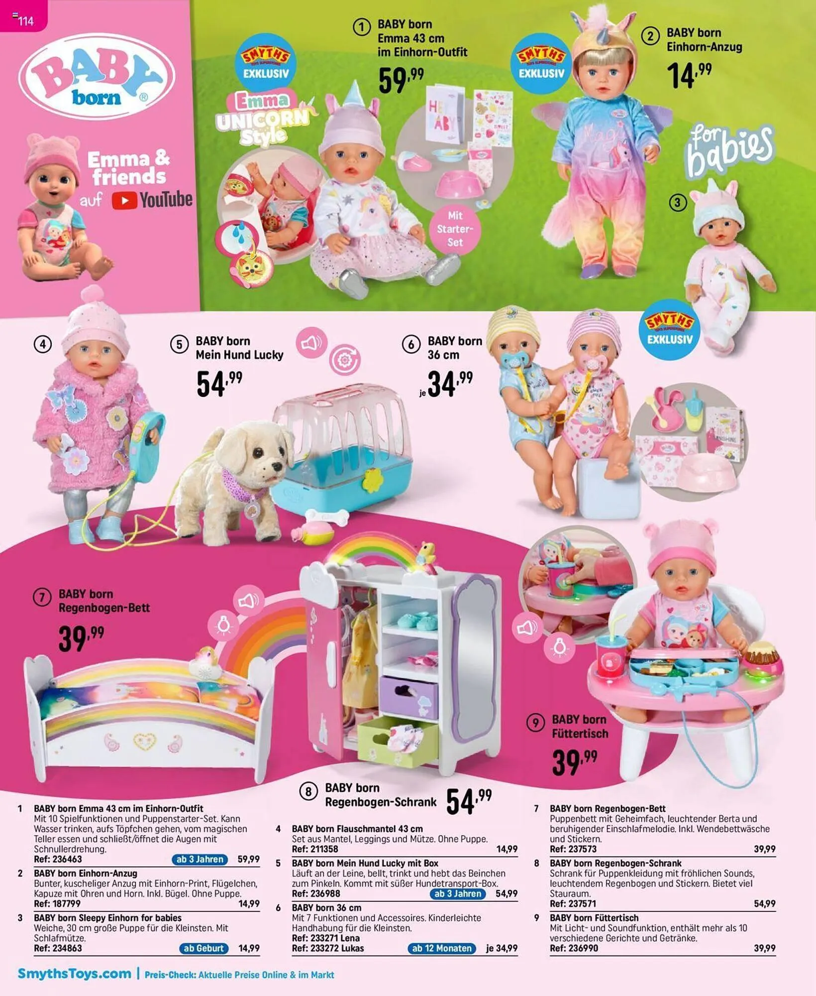 Smyths Toys Flugblatt von 25. September bis 13. Dezember 2024 - Flugblätt seite  114