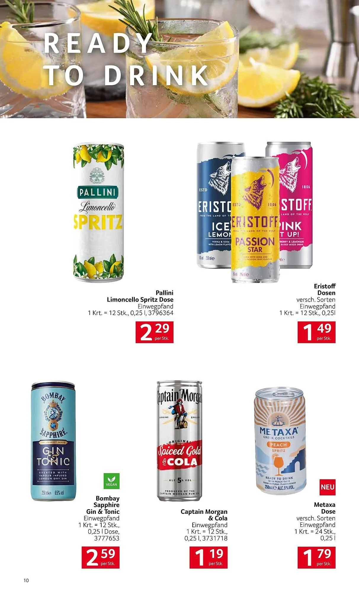 Transgourmet Flugblatt von 2. März bis 25. April 2026 - Flugblätt seite 10