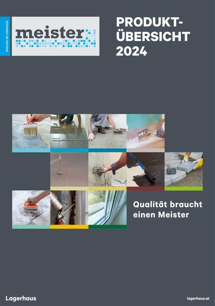 Meister Katalog von 1. Februar bis 31. Dezember 2024 - Flugblätt seite  1
