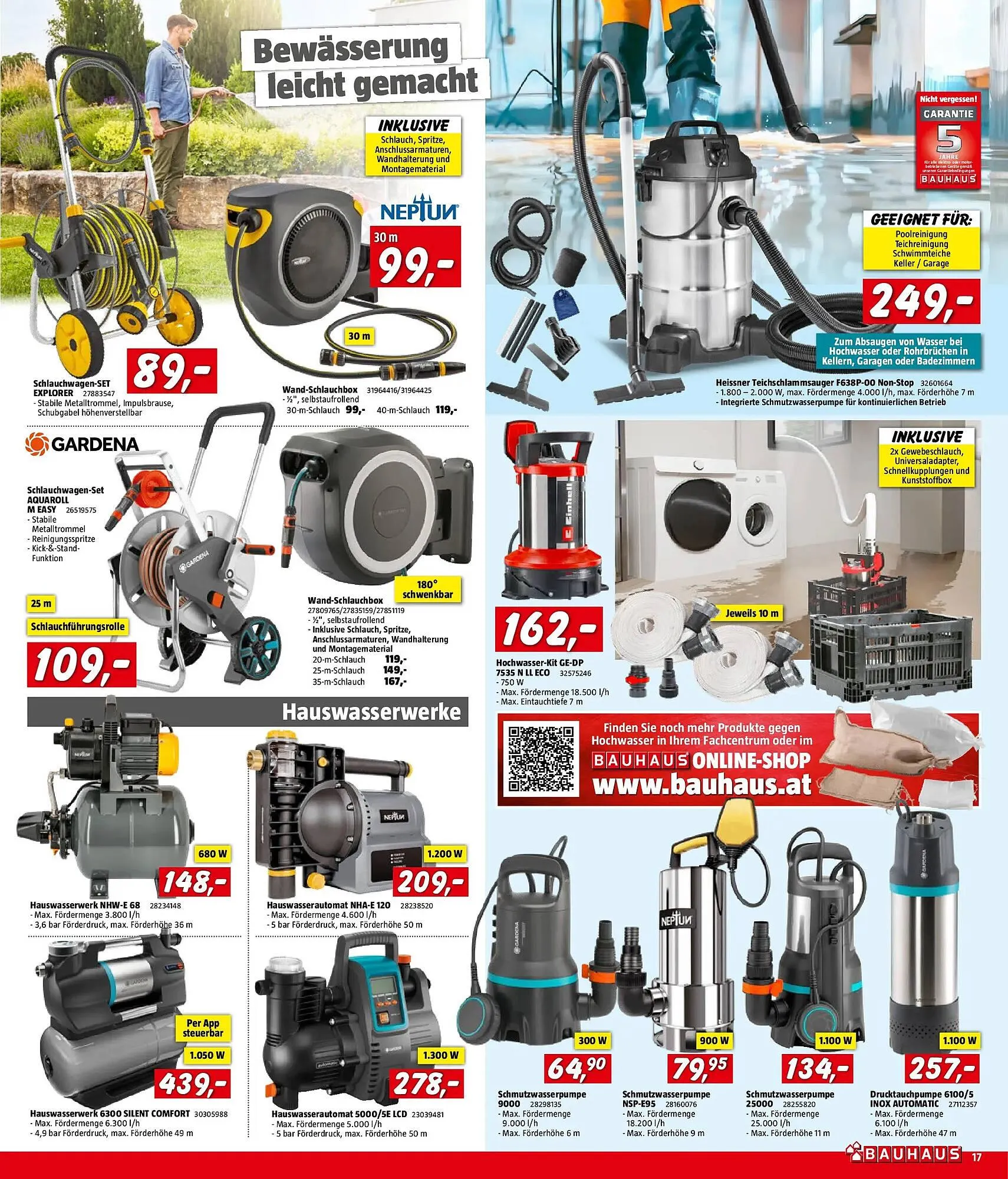 Bauhaus Flugblatt von 1. April bis 21. April 2026 - Flugblätt seite  17