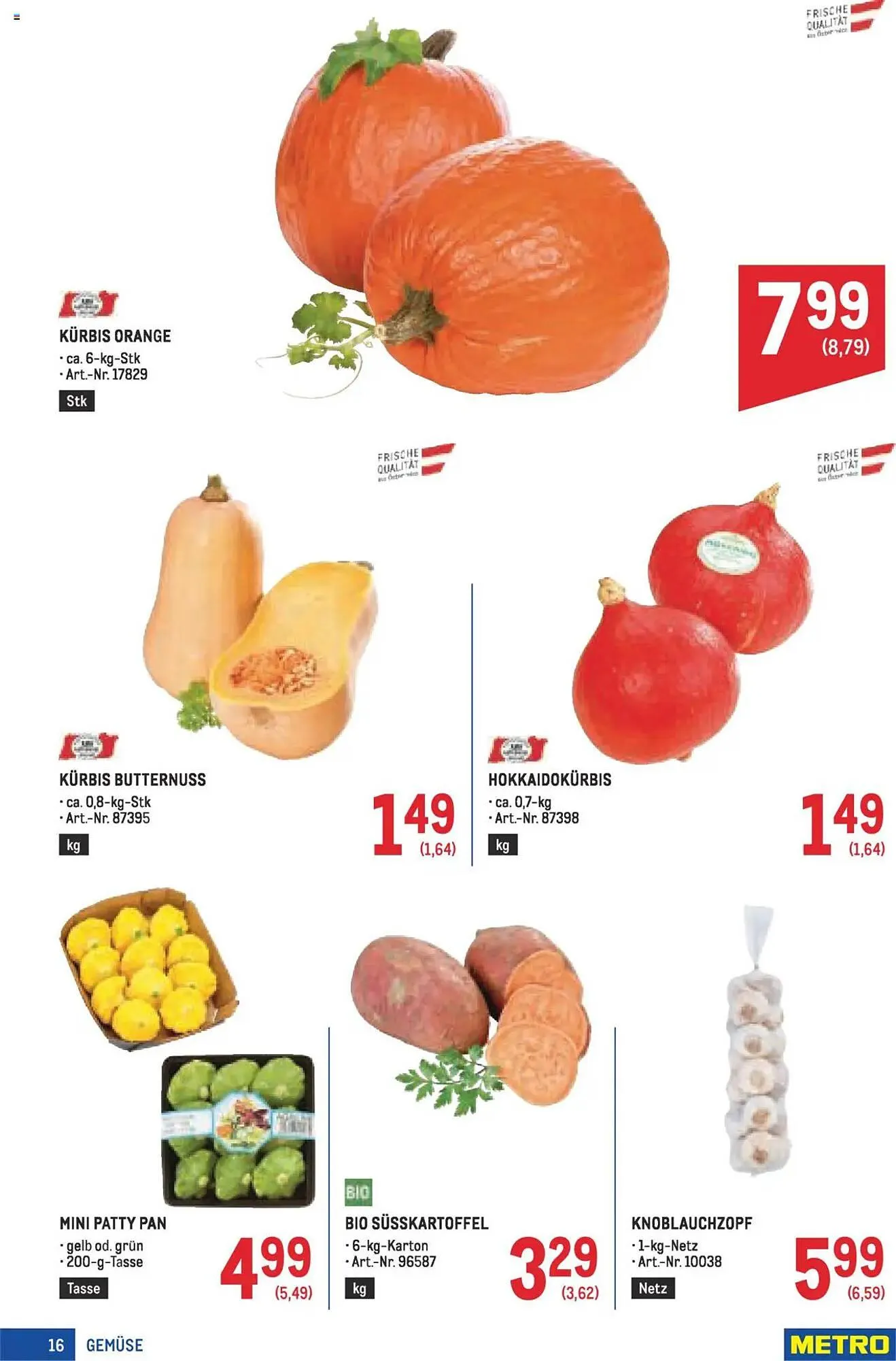 Metro Flugblatt von 16. Oktober bis 29. Oktober 2025 - Flugblätt seite  16