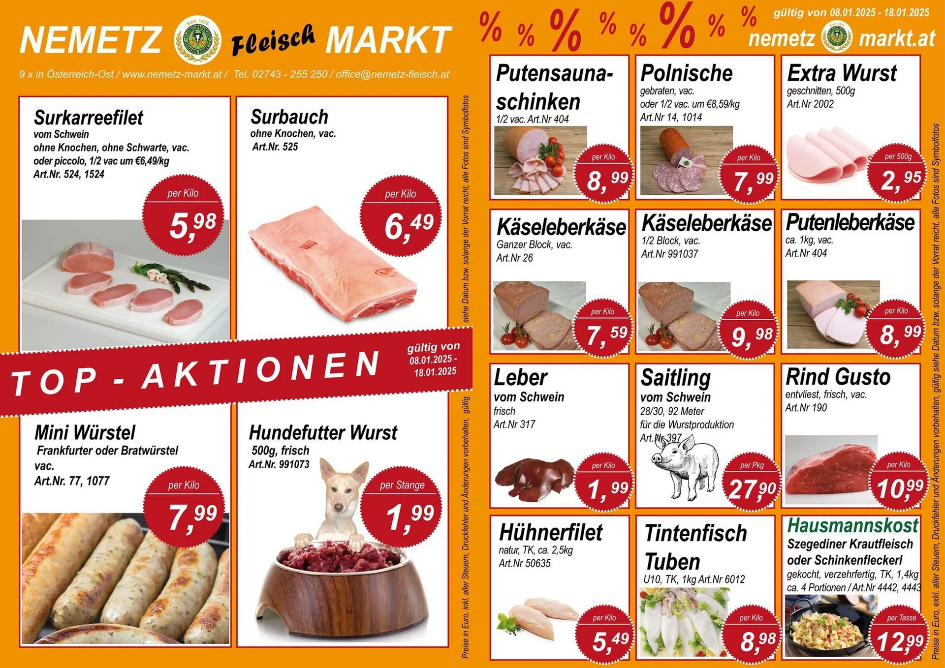 Nemetz Markt Flugblatt - 1