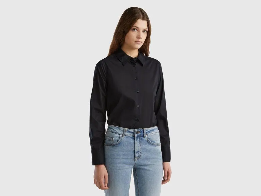 Hemd regular fit aus leichter Baumwolle