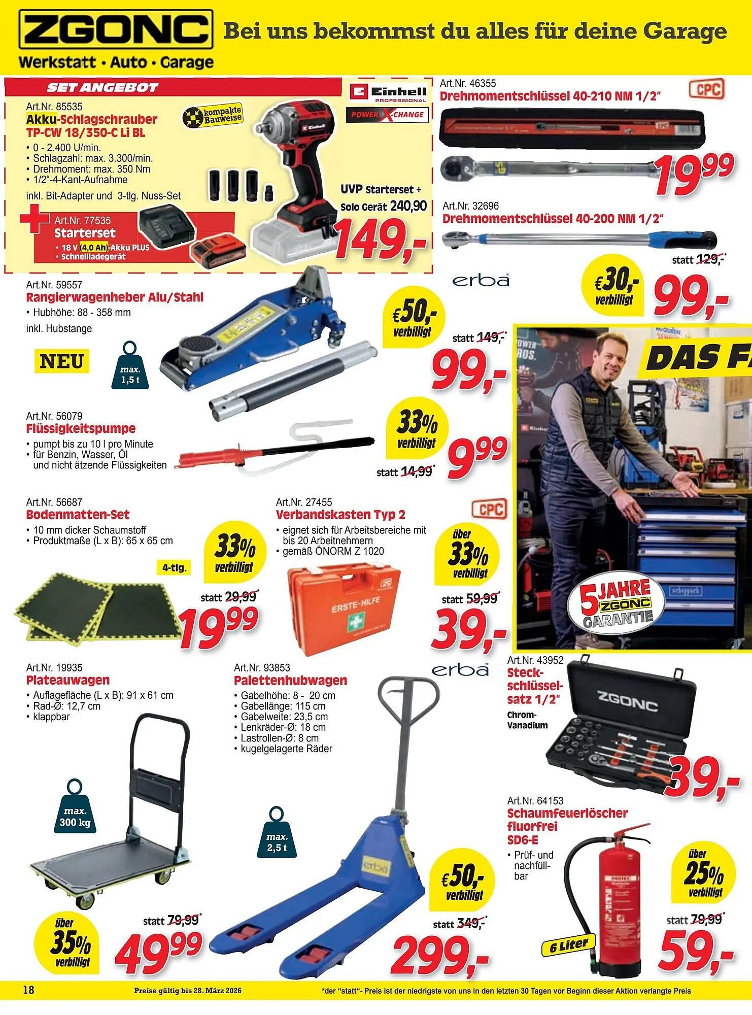 Zgonc Flugblatt von 1. März bis 28. März 2026 - Flugblätt seite  18