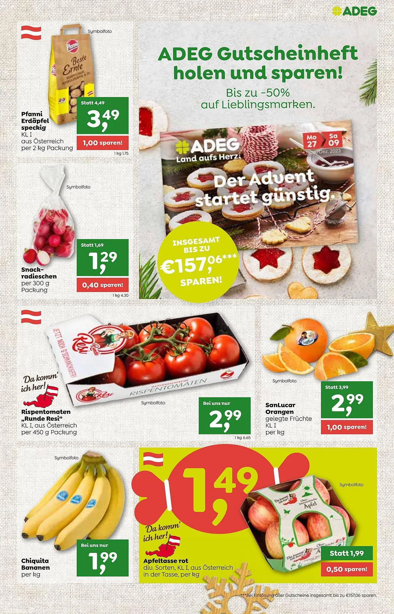 ADEG Flugblatt von 4. Dezember bis 9. Dezember 2023 - Flugblätt seite  3