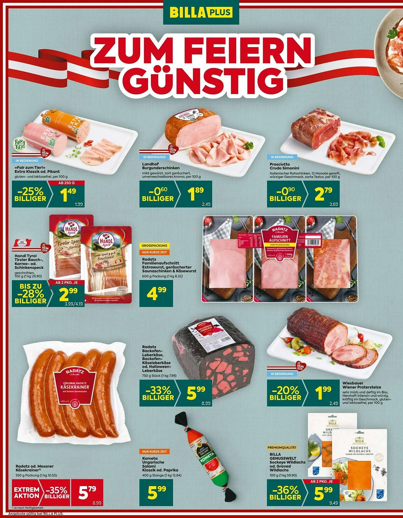 Billa Flugblatt von 23. Oktober bis 29. Oktober 2025 - Flugblätt seite  8