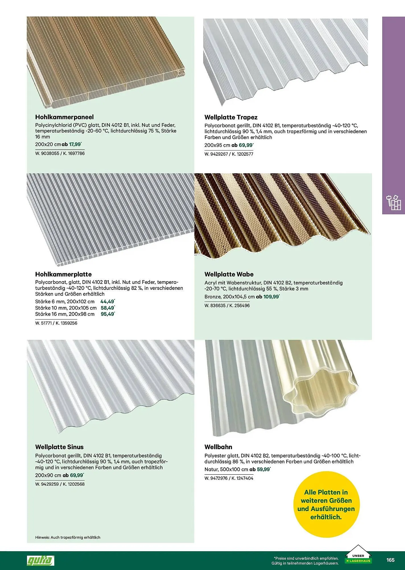 Lagerhaus Flugblatt von 22. Februar bis 31. Mai 2026 - Flugblätt seite  165