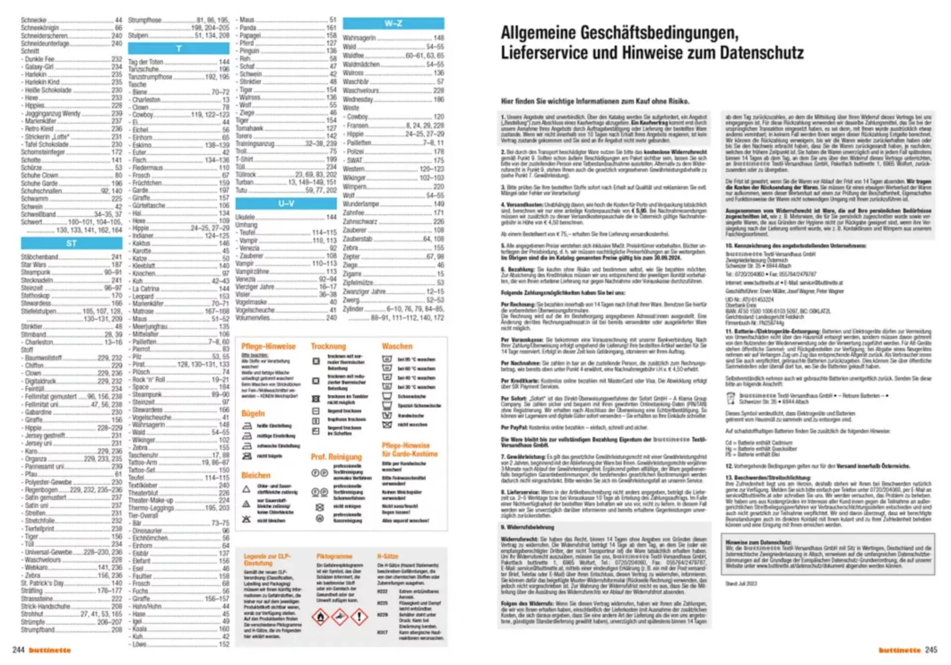 Buttinette Flugblatt von 24. Oktober bis 28. Dezember 2024 - Flugblätt seite 123