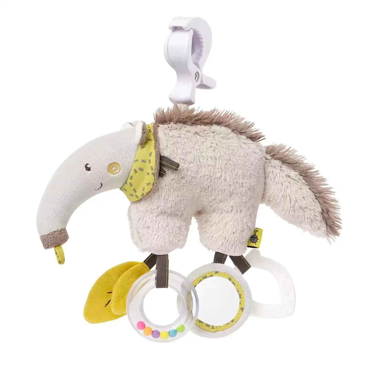 Activity-Ameisenbär mit Klemme