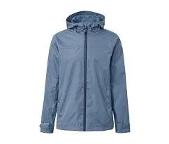 Unisex-Regenjacke, blau