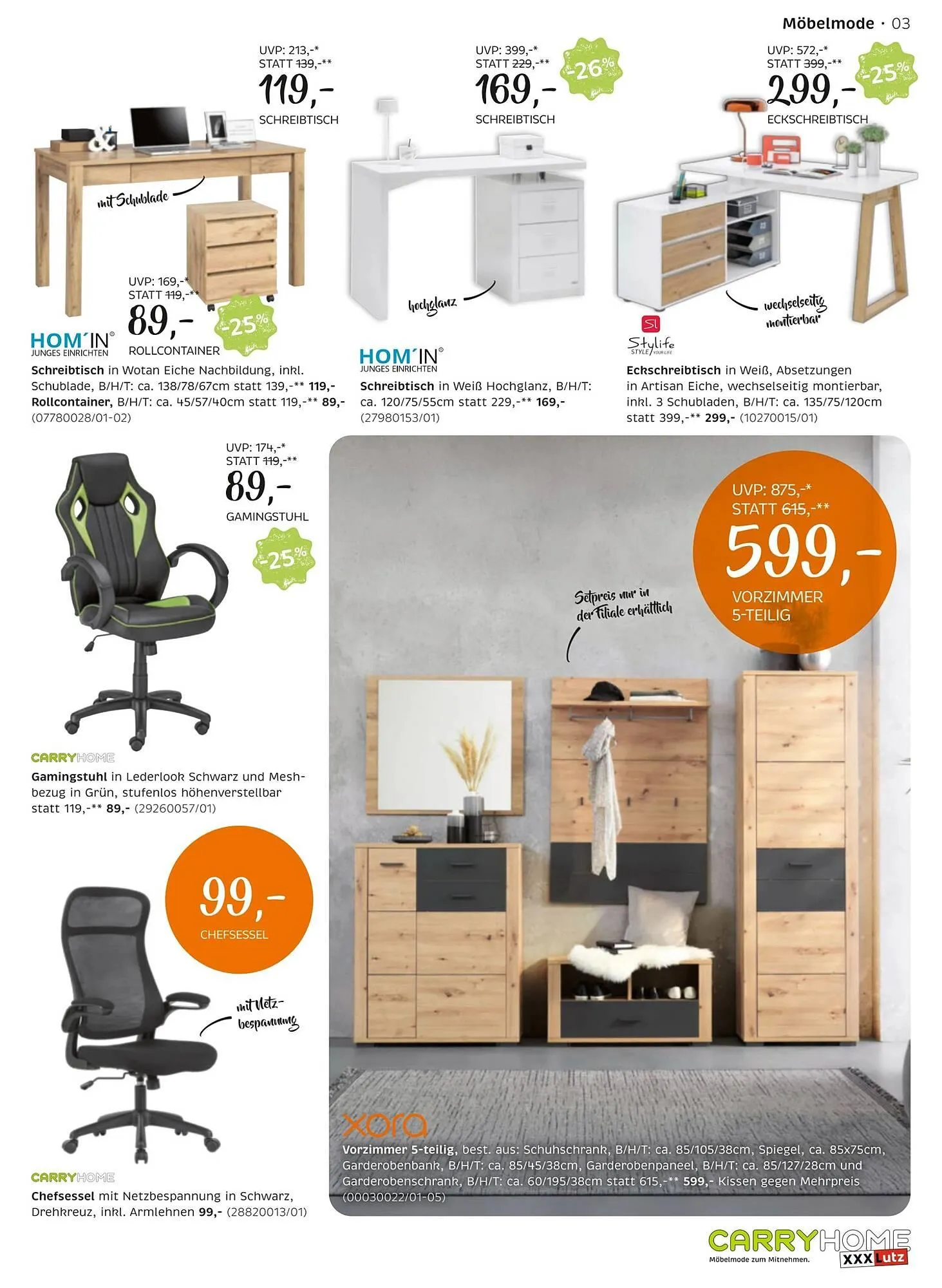 XXXLutz Prospekt von 4. November bis 18. November 2025 - Flugblätt seite 3