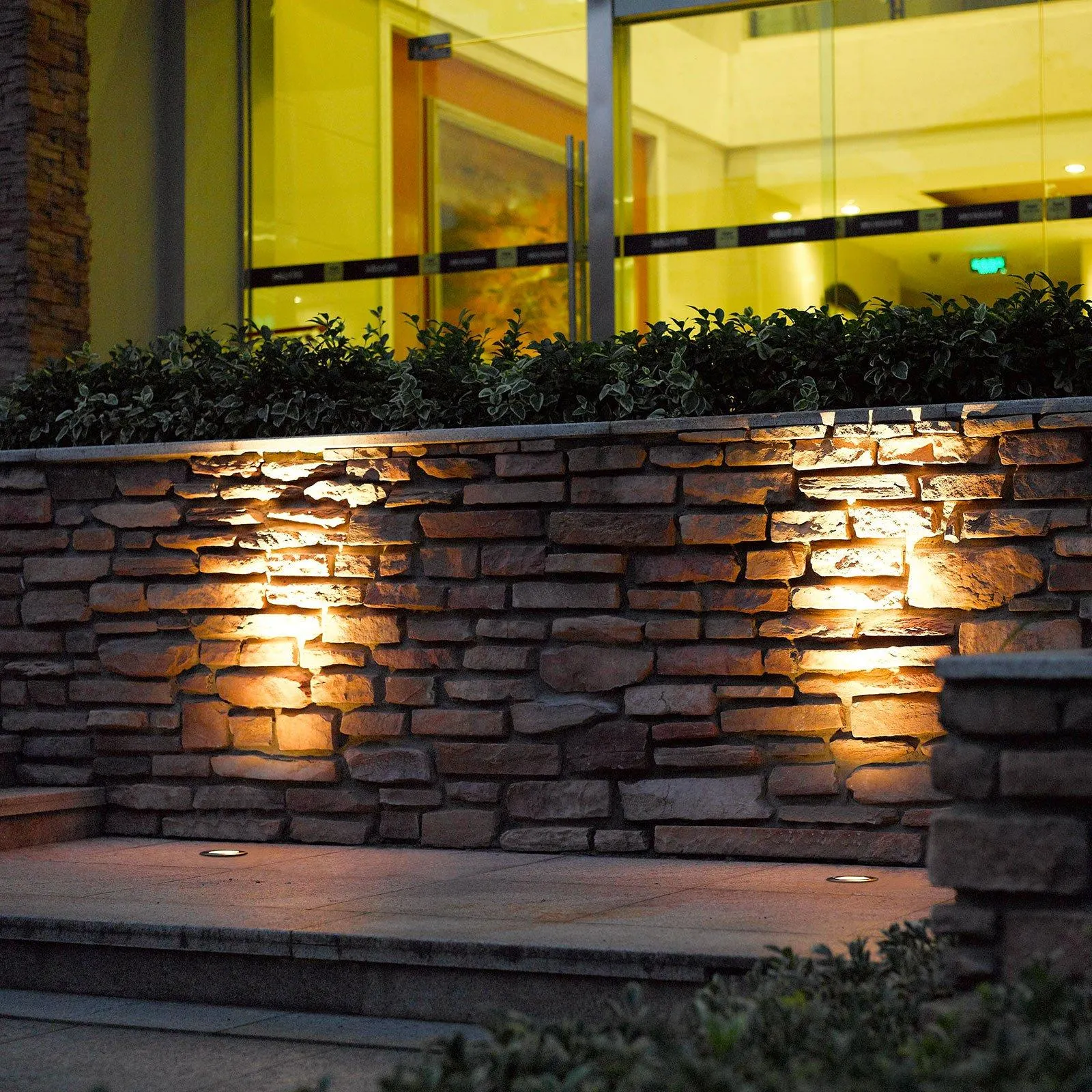 LED-Bodeneinbauleuchte schwenkbar, IP67, rund