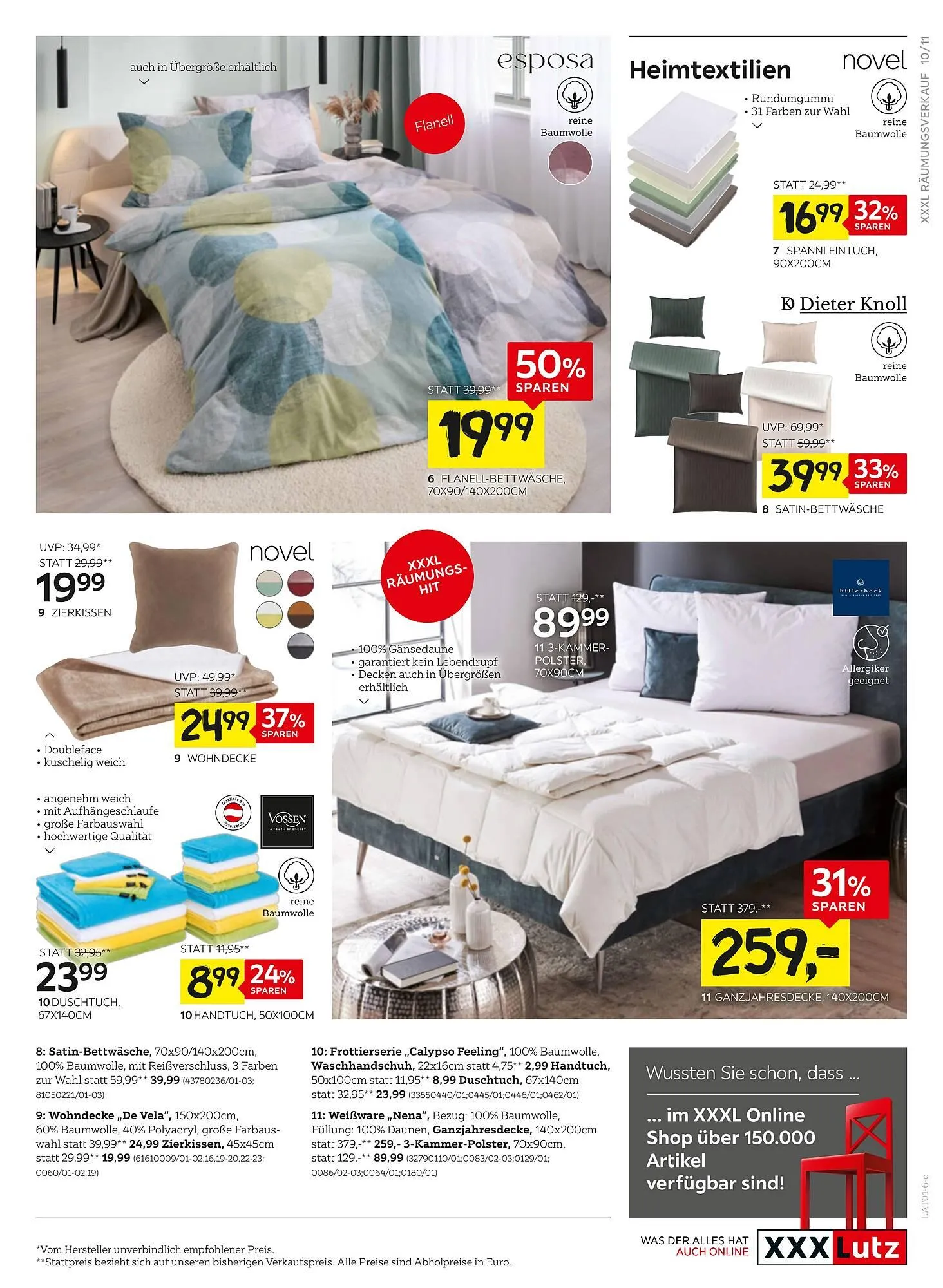 XXXLutz Prospekt von 5. Jänner bis 13. Jänner 2026 - Flugblätt seite  11