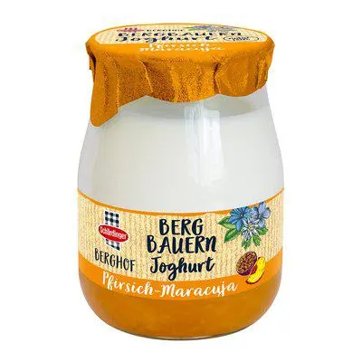 Schärdinger Berghof Pfirsich Maracuja Joghurt