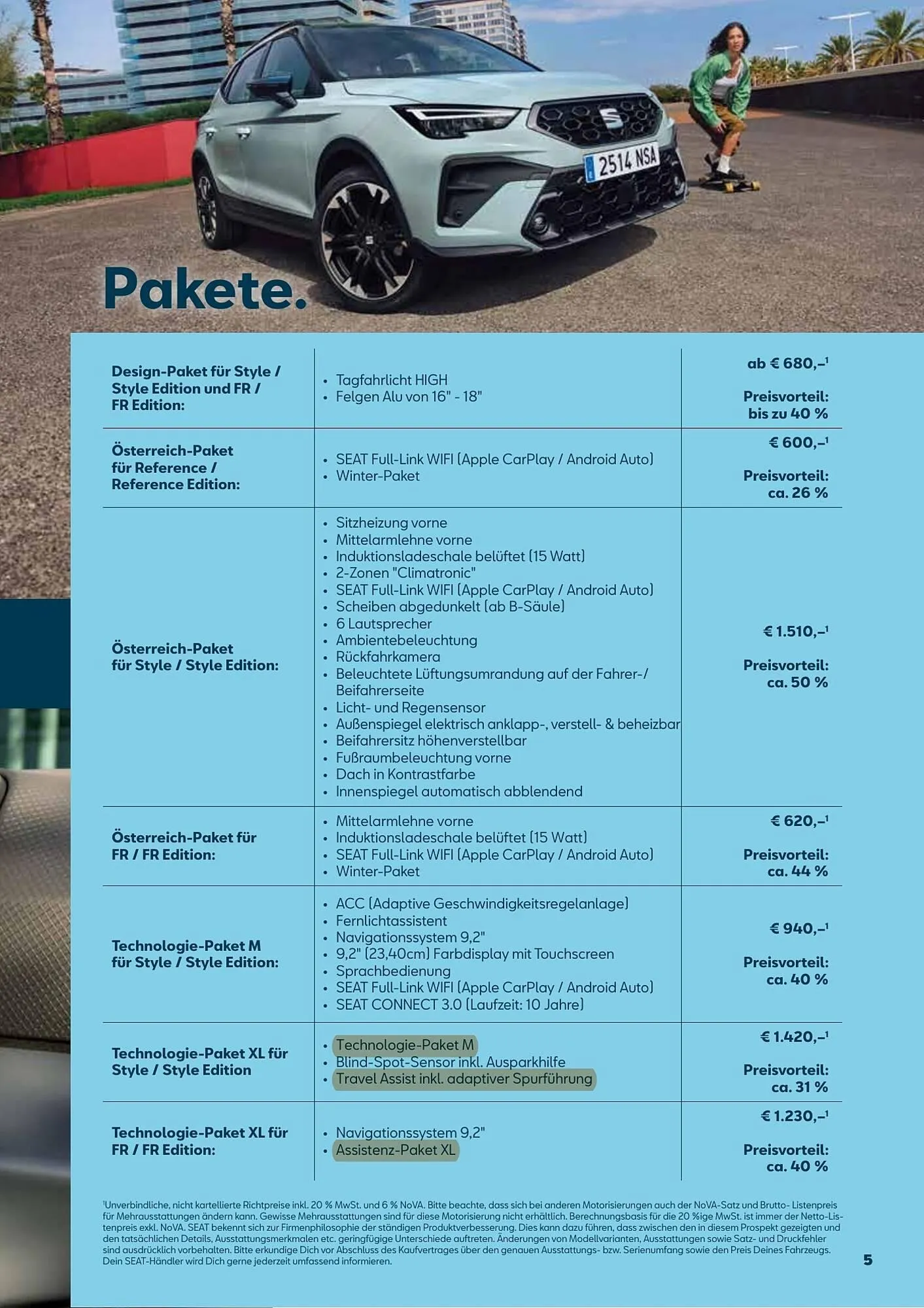 Seat Flugblatt von 13. Jänner bis 29. Dezember 2026 - Flugblätt seite  5