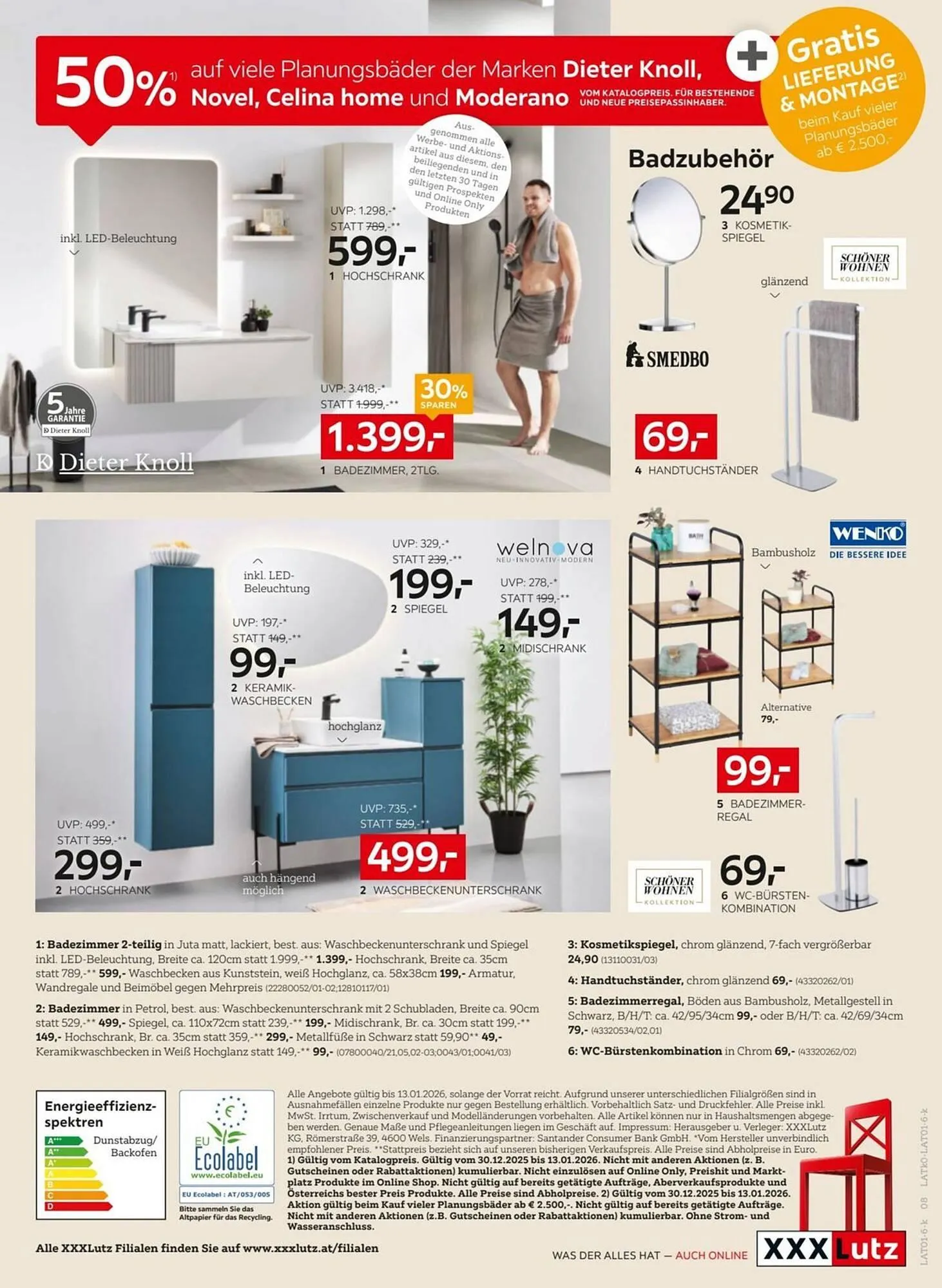 XXXLutz Prospekt von 29. Dezember bis 13. Jänner 2026 - Flugblätt seite  8