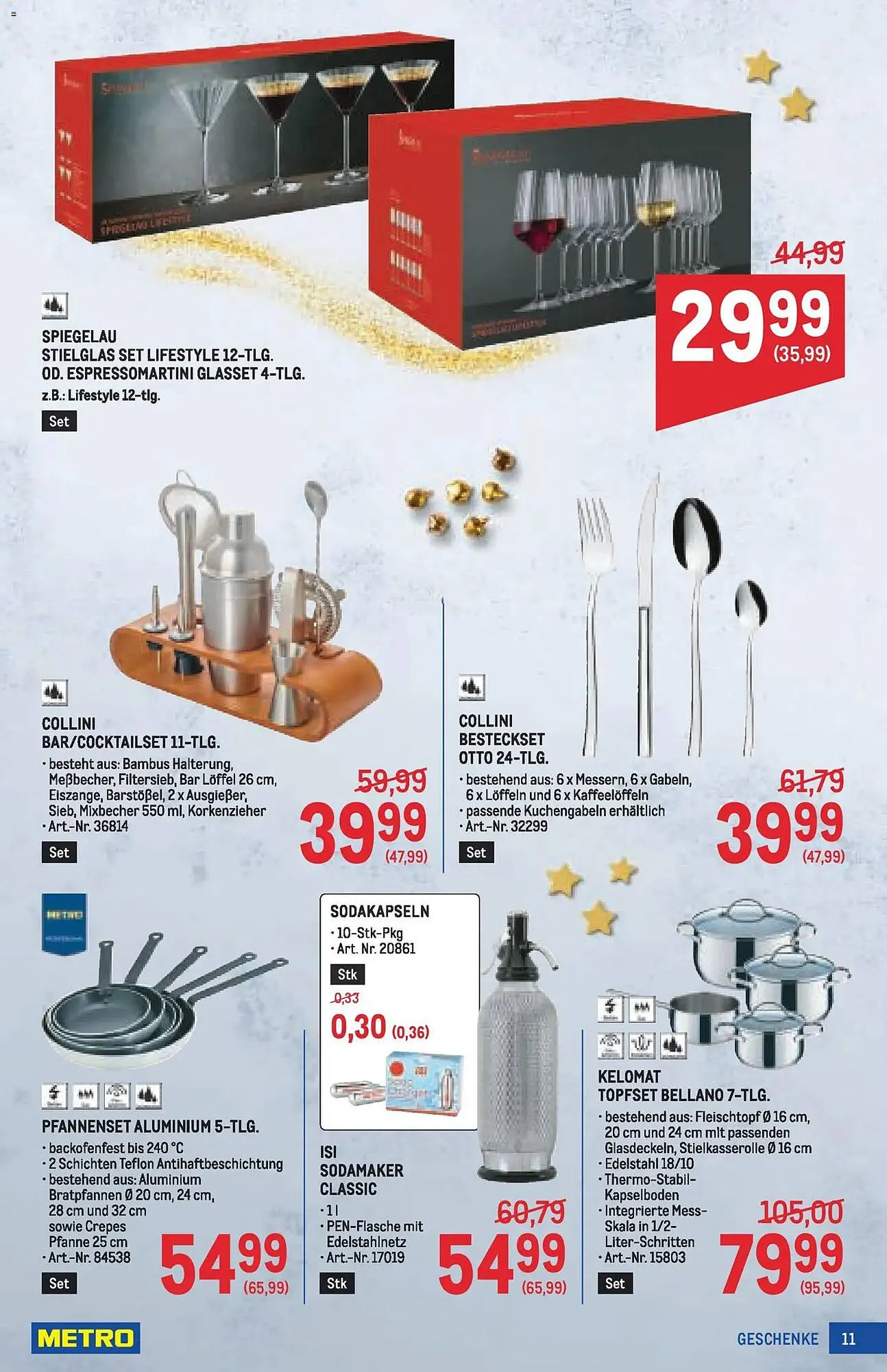 Metro Flugblatt von 27. November bis 24. Dezember 2025 - Flugblätt seite  11