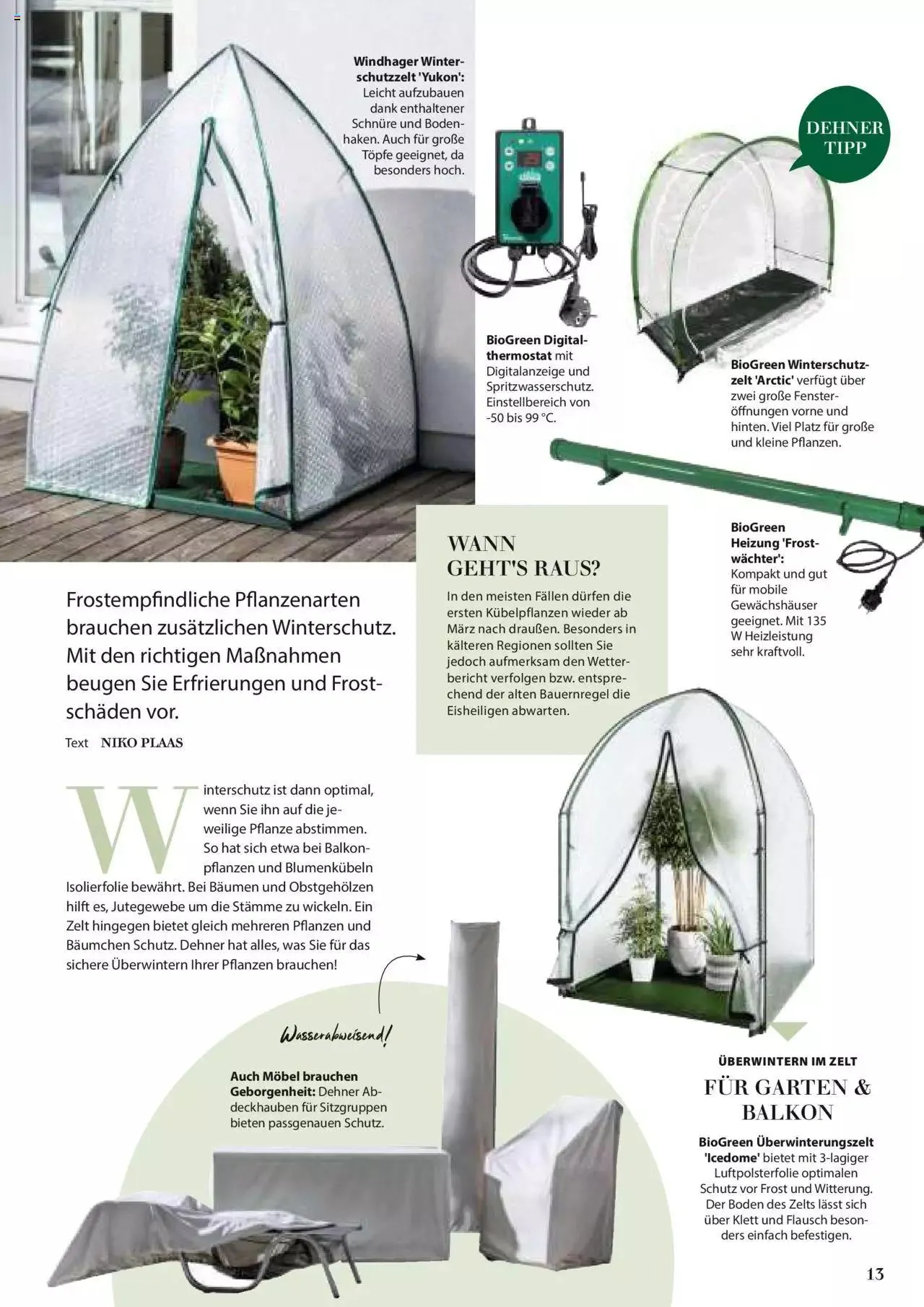 Dehner Flugblatt von 10. Oktober bis 31. Dezember 2023 - Flugblätt seite  13