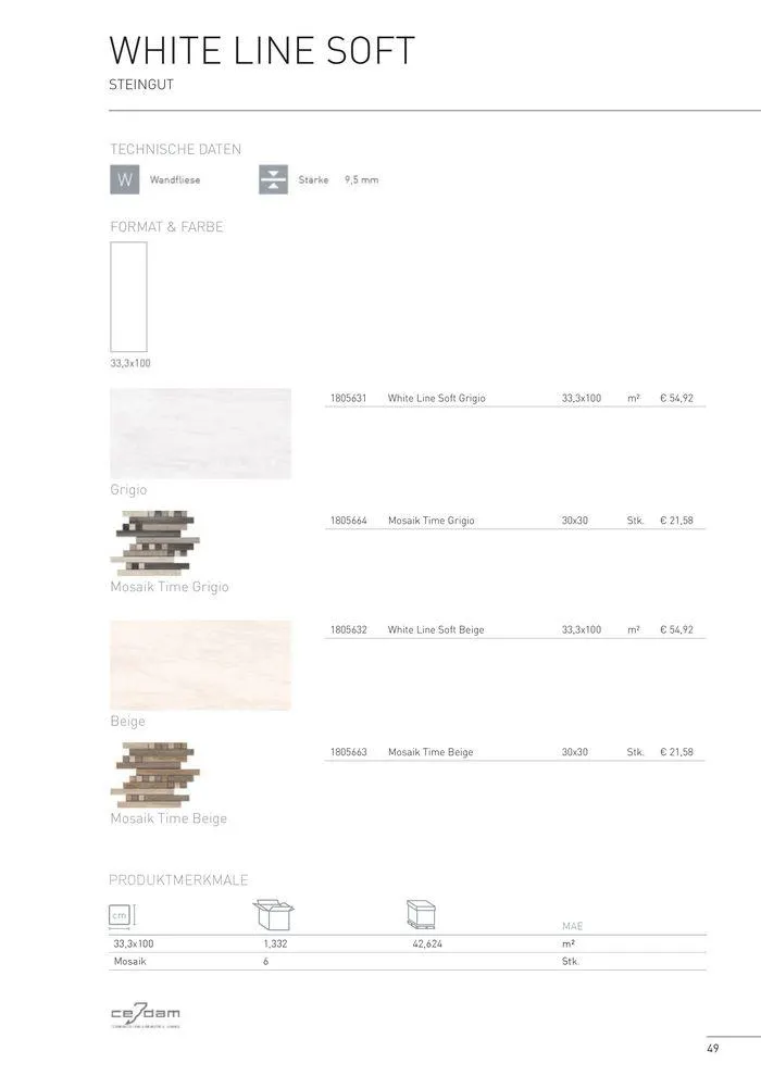 Fliesen 2024 von 5. Juni bis 31. Dezember 2024 - Flugblätt seite  47