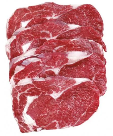 Rinder Rostbraten geschnitten