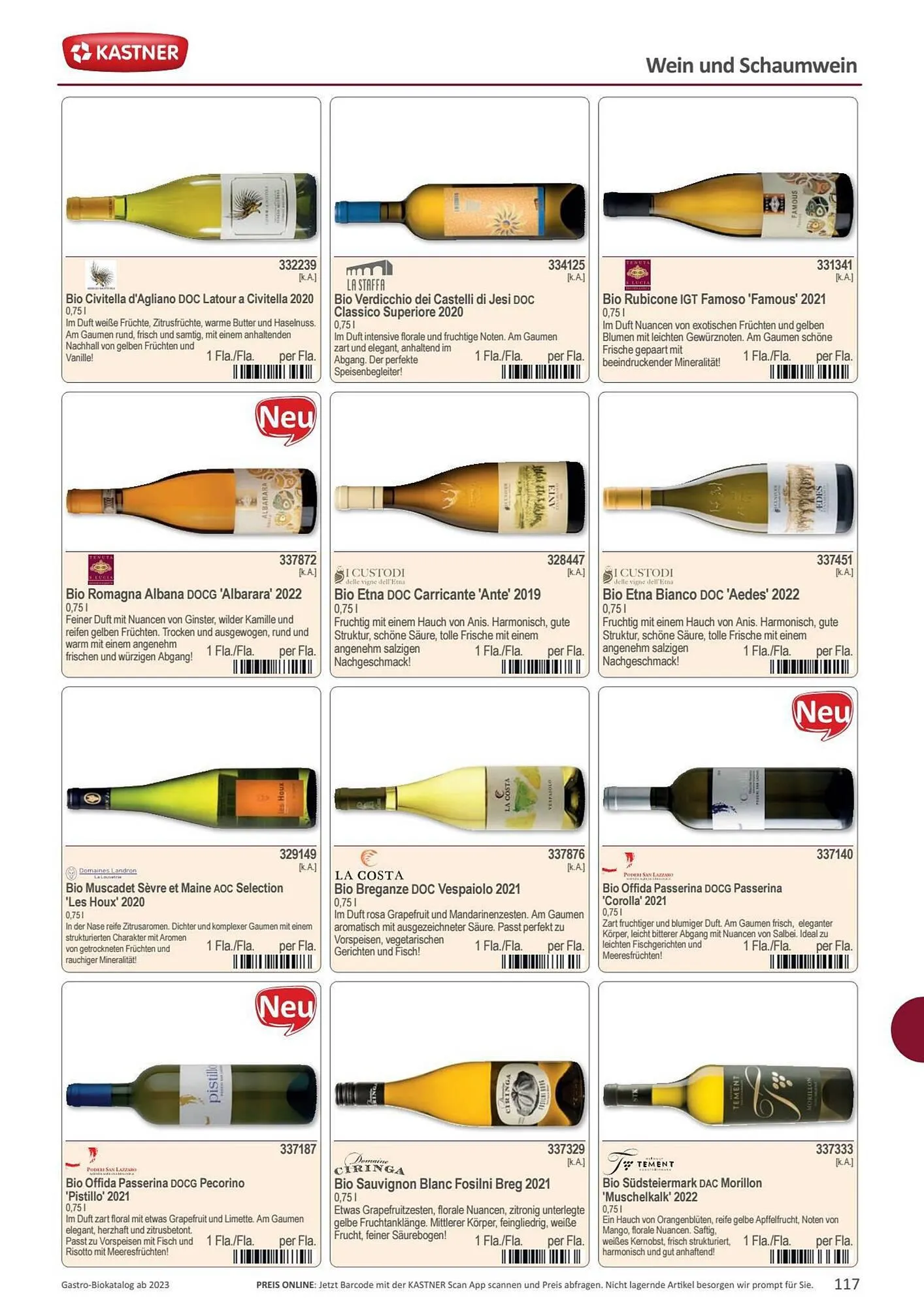 Kastner Flugblatt von 15. September bis 30. Dezember 2023 - Flugblätt seite  119