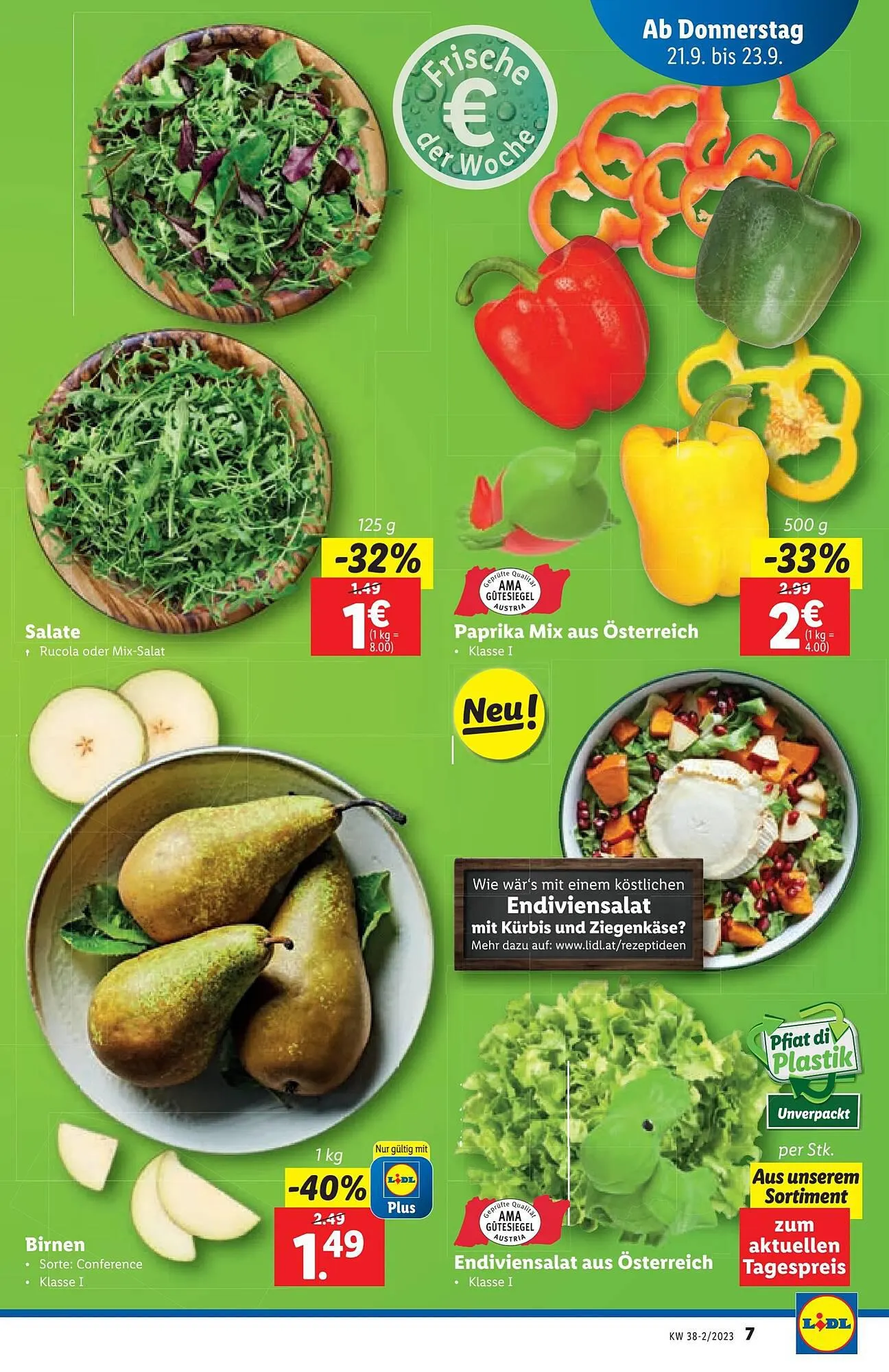 Lidl Flugblatt von 21. September bis 27. September 2023 - Flugblätt seite 7