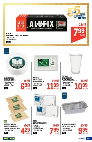 METRO Flugblatt Food - Metro Profi von 17. September bis 30. September 2026 - Flugblätt seite  59