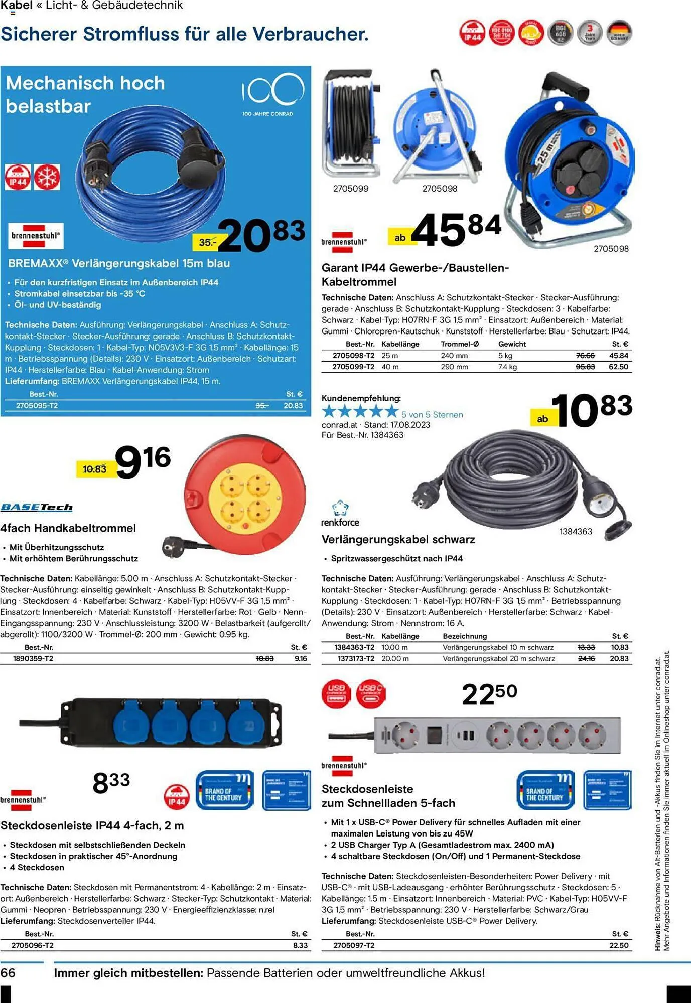 Conrad Flugblatt von 4. September bis 22. Oktober 2023 - Flugblätt seite 68