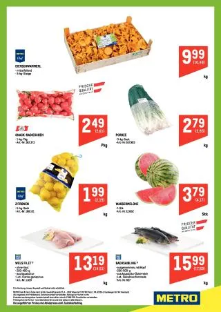 METRO Flugblatt Food von 17. August bis 22. August 2026 - Flugblätt seite 2