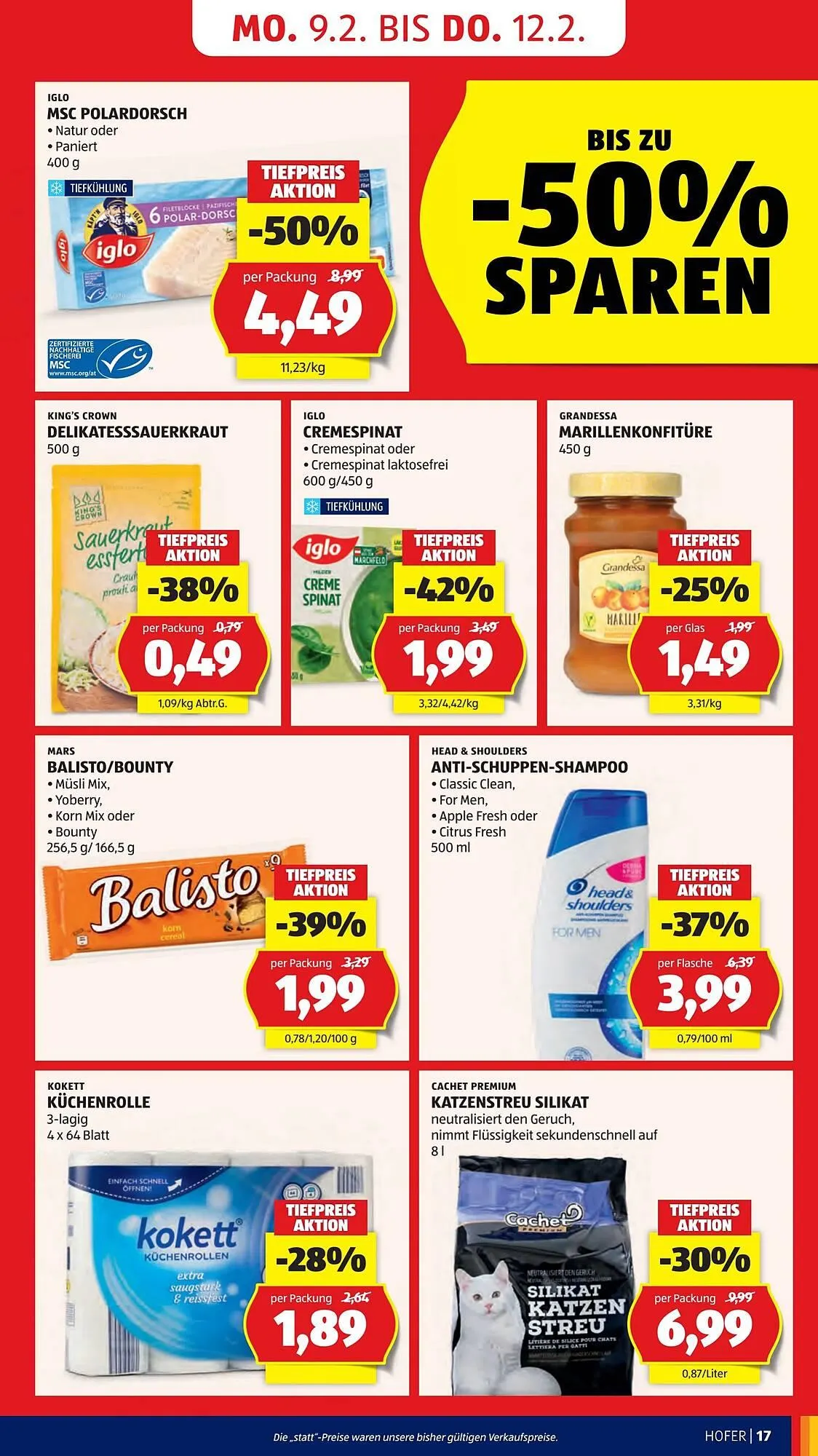 Hofer Flugblatt von 6. Februar bis 12. Februar 2026 - Flugblätt seite  19